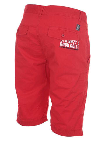 Peak Mountain Bermudy w kolorze czerwonym