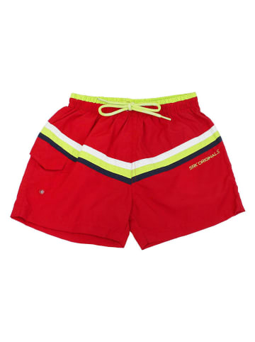 Peak Mountain Badeshorts in Rot