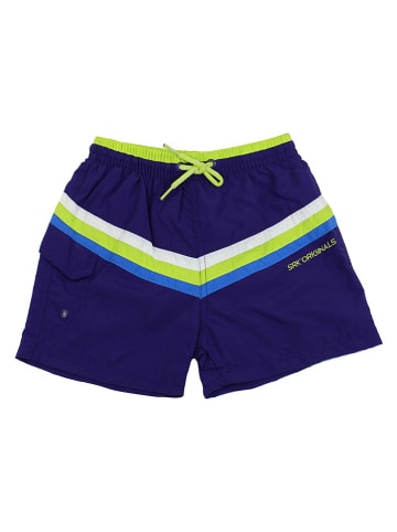 Peak Mountain Szorty kąpielowe w kolorze fioletowym