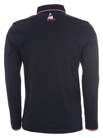 Peak Mountain Pololongsleeve in Dunkelblau