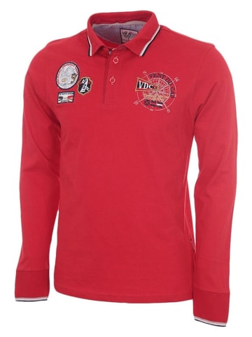 Peak Mountain Koszulka polo w kolorze czerwonym