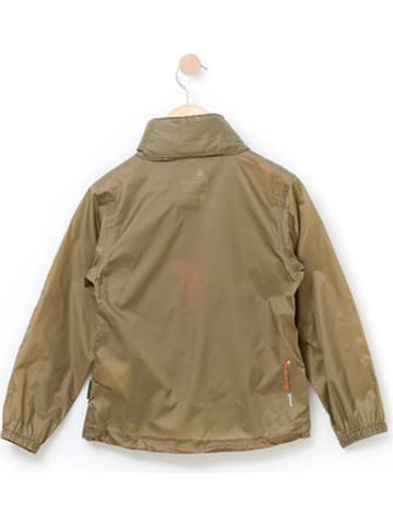 Peak Mountain Kurtka przeciwwiatrowa w kolorze szarobrązowym