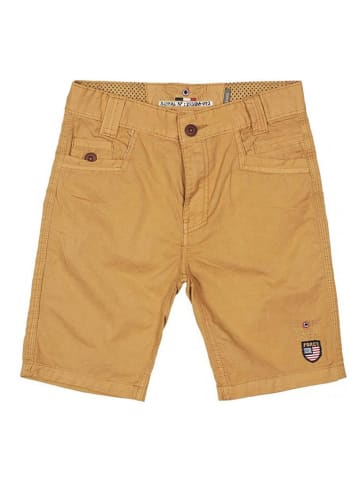 Peak Mountain Bermudas in Senf