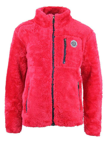 Peak Mountain Fleecejacke in Rot