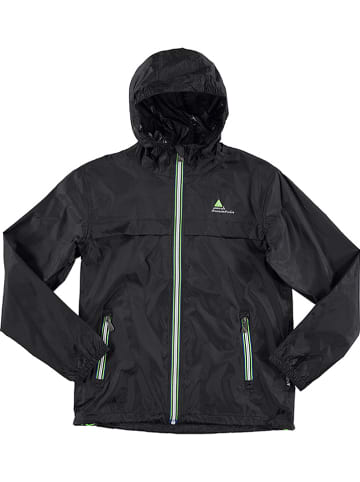 Peak Mountain Kurtka przeciwdeszczowa w kolorze czarnym
