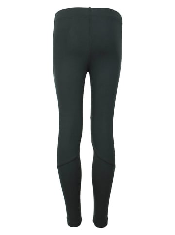 Peak Mountain Legginsy funkcyjne w kolorze czarnym