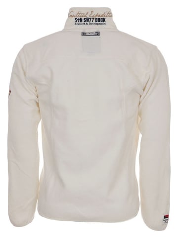 Peak Mountain Fleecejacke in Creme