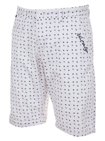 Peak Mountain Bermudas in Weiß