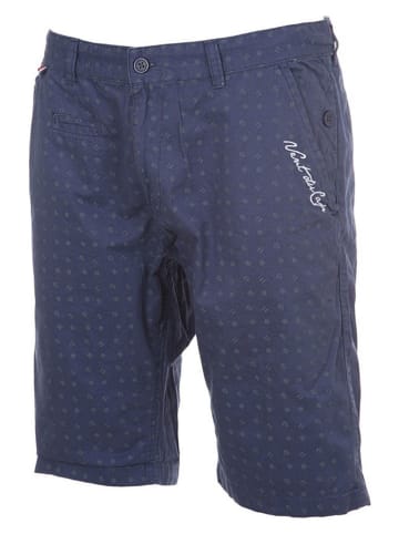 Peak Mountain Bermudy w kolorze granatowym