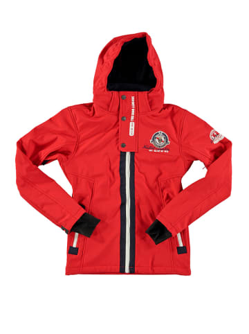Peak Mountain Softshelljacke in Rot