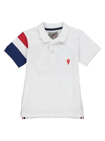 Peak Mountain Koszulka polo w kolorze białym