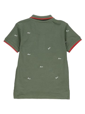 Peak Mountain Koszulka polo w kolorze khaki