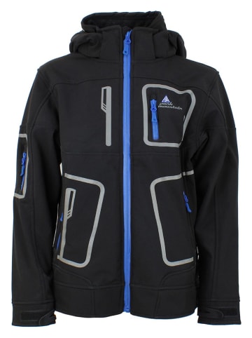 Peak Mountain Softshelljacke in Schwarz