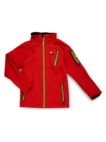 Peak Mountain Kurtka softshellowa w kolorze czerwonym