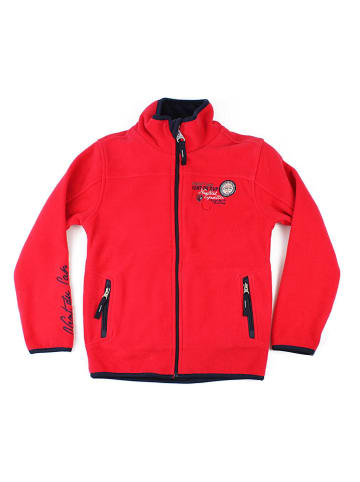 Peak Mountain Kurtka polarowa w kolorze czerwonym