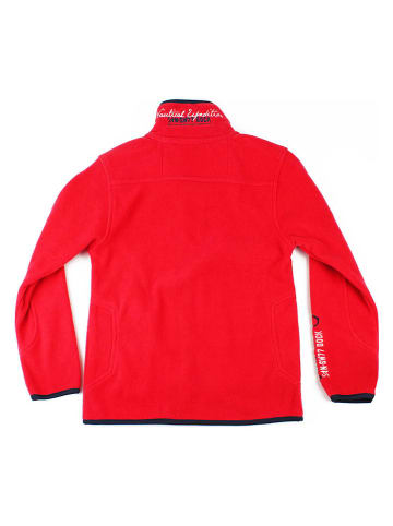 Peak Mountain Kurtka polarowa w kolorze czerwonym