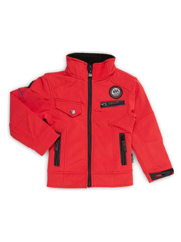 Peak Mountain Kurtka softshellowa w kolorze czerwonym