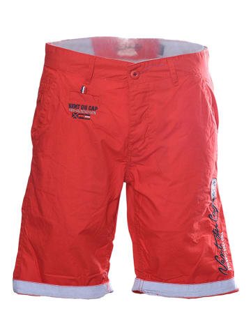 Peak Mountain Bermudy w kolorze czerwonym