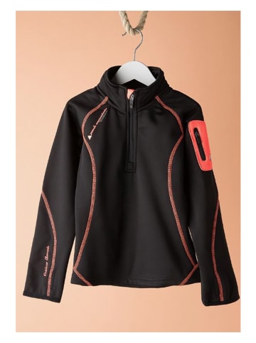 Peak Mountain Fleecepullover in Schwarz