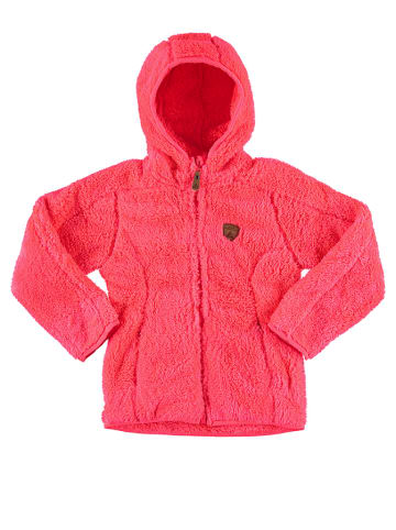 Peak Mountain Fleecejacke in Neonpink