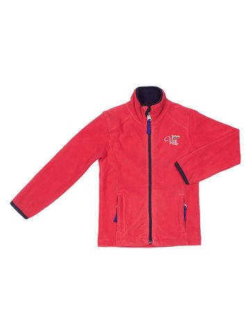 Peak Mountain Kurtka polarowa w kolorze czerwonym