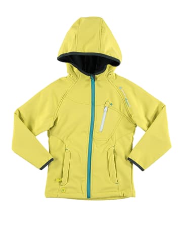 Peak Mountain Softshelljacke in Gelb