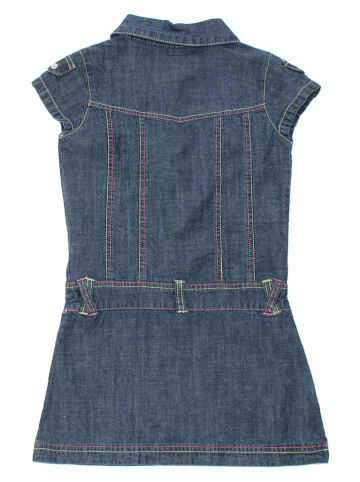 Peak Mountain Jeans-Kleid in Dunkelblau