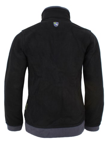Peak Mountain Fleecejacke in Schwarz