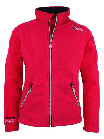Peak Mountain Fleecejacke in Rot