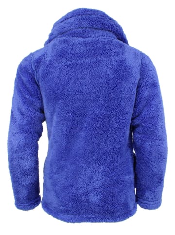 Peak Mountain Kurtka polarowa "Fasana" w kolorze niebieskim