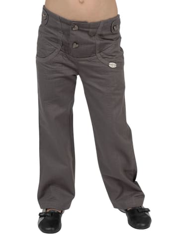 Peak Mountain Spodnie w kolorze antracytowym