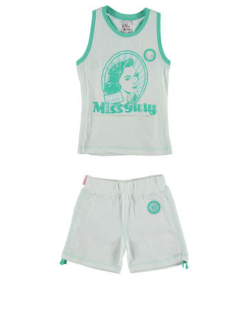 Peak Mountain 2tlg. Outfit in Weiß