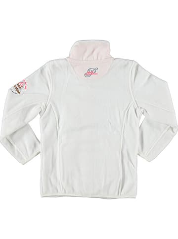 Peak Mountain Fleecejacke in Weiß