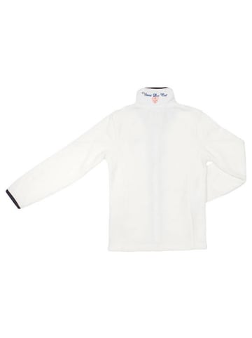 Peak Mountain Kurtka polarowa w kolorze białym