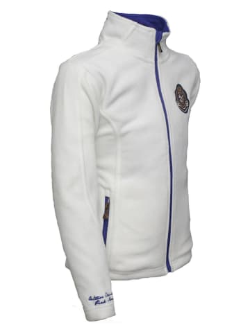 Peak Mountain Kurtka polarowa w kolorze białym