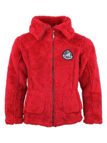 Peak Mountain Fleecejacke in Rot