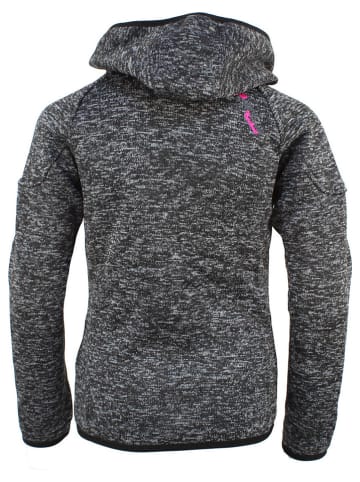 Peak Mountain Fleecejacke in Schwarz