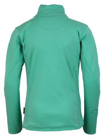 Peak Mountain Kurtka polarowa w kolorze zielonym