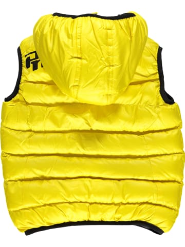 Peak Mountain Kamizelka pikowana "Ecarti" w kolorze żółtym