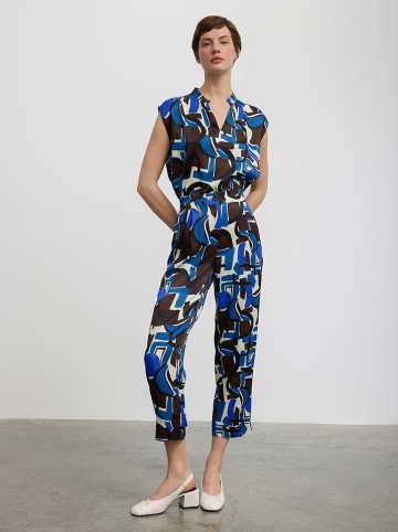 BGN Broek blauw/bruin