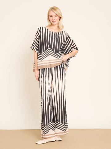 BGN Hose in Creme/ Schwarz