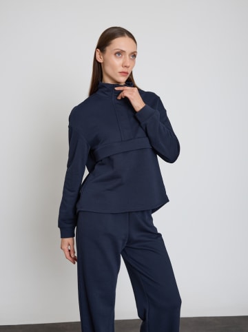 BGN Bluza w kolorze granatowym