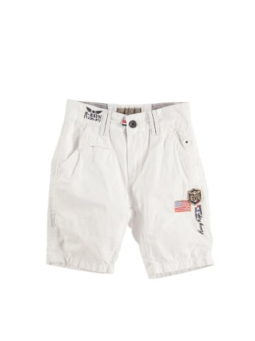 Peak Mountain Bermudas in Weiß