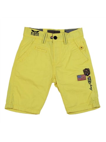 Peak Mountain Bermudy w kolorze żółtym