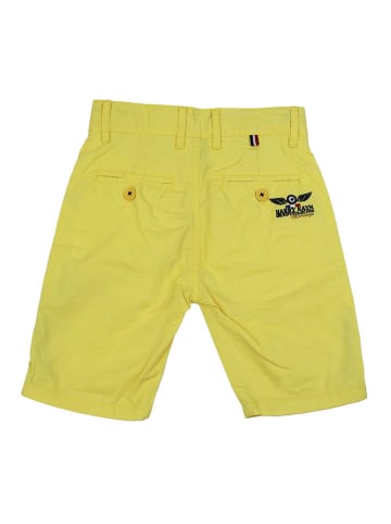 Peak Mountain Bermudas in Gelb