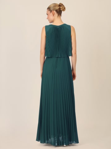 APART Plisseekleid in Petrol