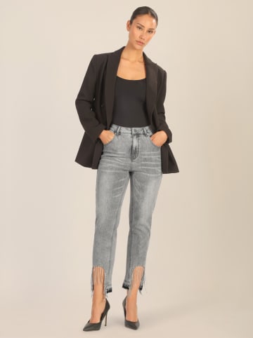 APART Spijkerbroek - mom fit - grijs