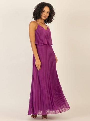 APART Plisseekleid in Lila