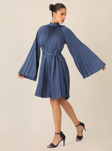 APART Satijnen jurk blauw