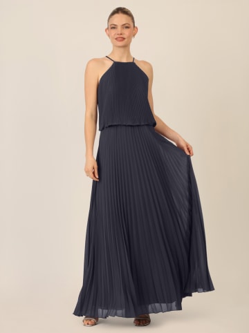 APART Plisséjurk donkerblauw